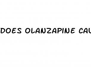 does olanzapine cause erectile dysfunction