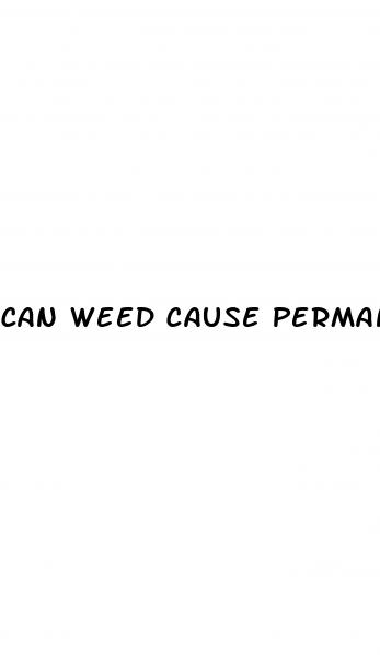 can weed cause permanent erectile dysfunction