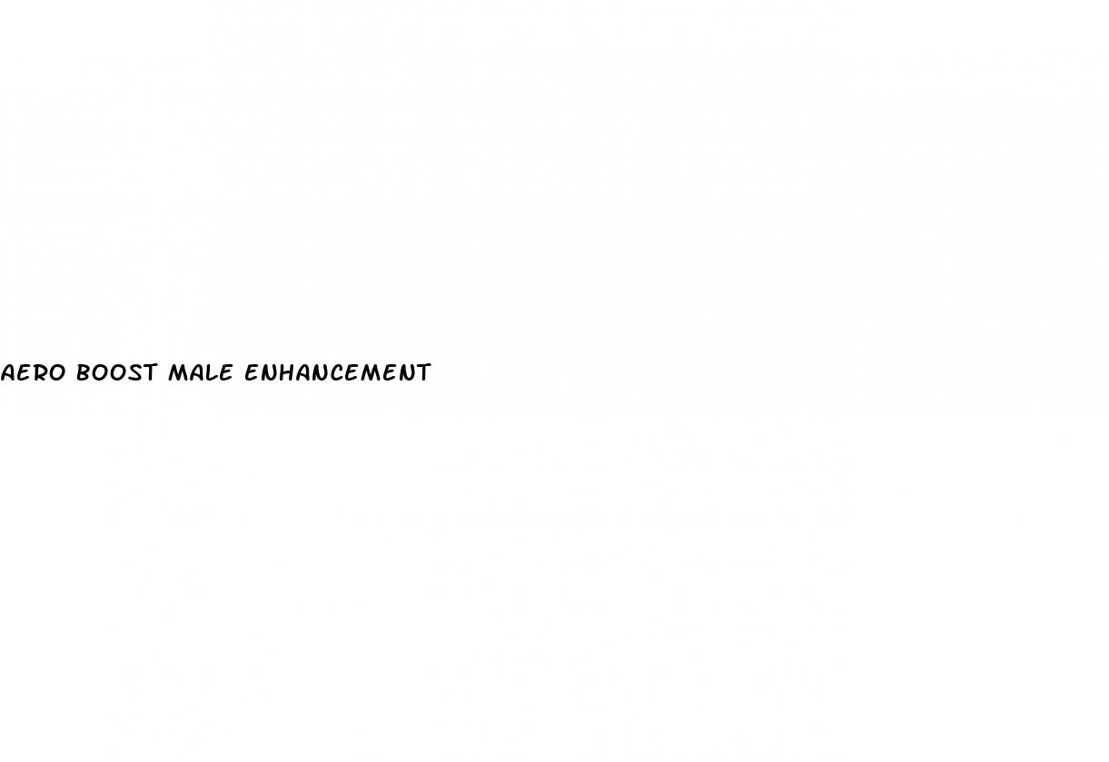 aero boost male enhancement