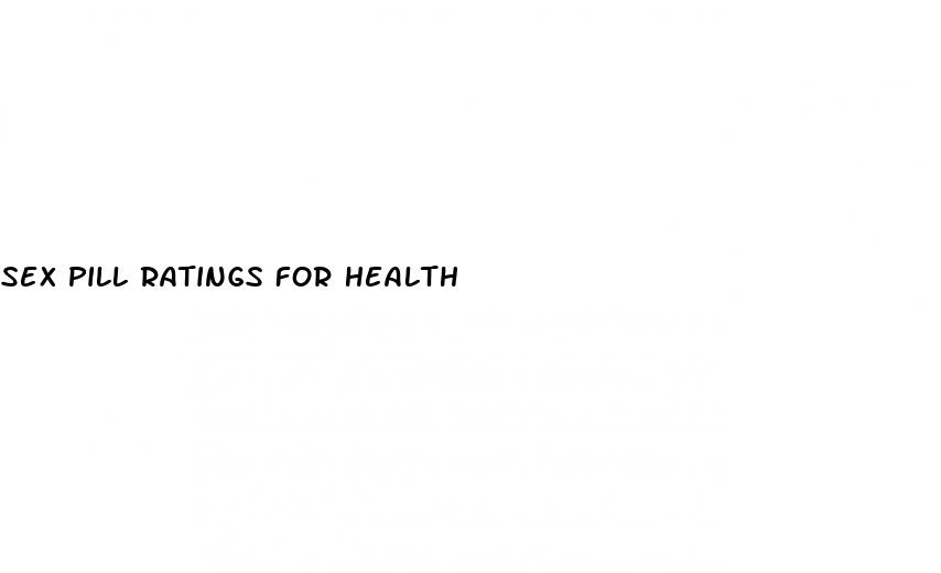 sex pill ratings for health