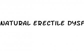 natural erectile dysfunction supplements