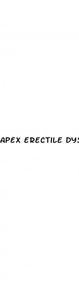 apex erectile dysfunction