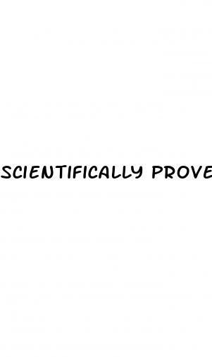 scientifically proven male enhancement products