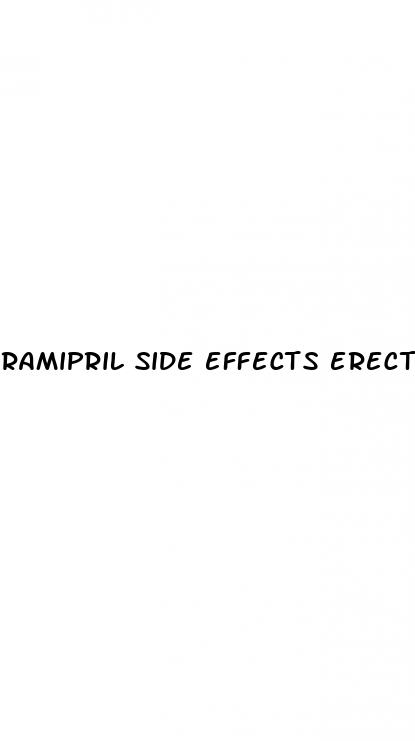 ramipril side effects erectile dysfunction