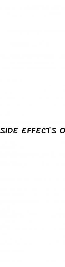 side effects of after sex pills