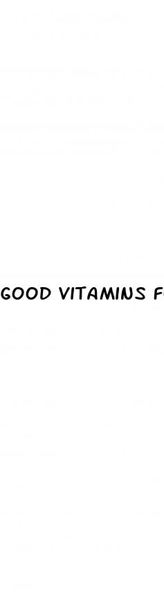 good vitamins for erectile dysfunction