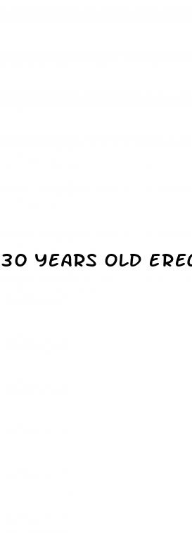 30 years old erectile dysfunction