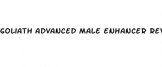 goliath advanced male enhancer reviews