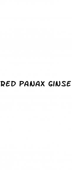 red panax ginseng benefits erectile dysfunction