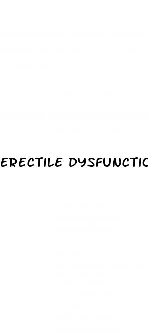 erectile dysfunction in men over 50