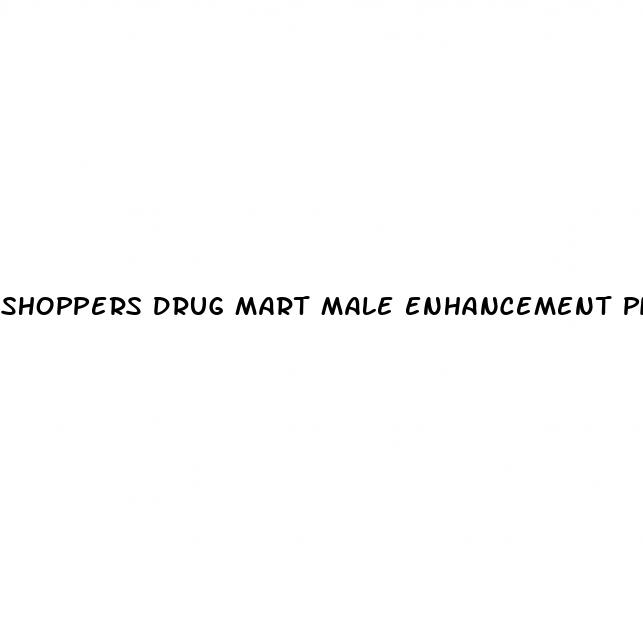 shoppers drug mart male enhancement pills