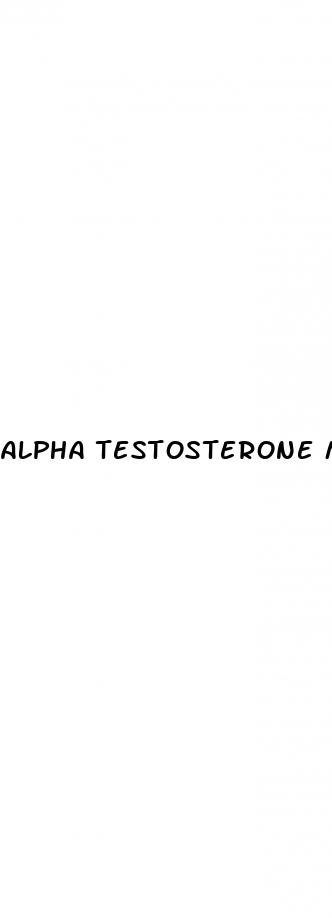 alpha testosterone male enhancement review
