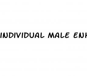 individual male enhancement pills