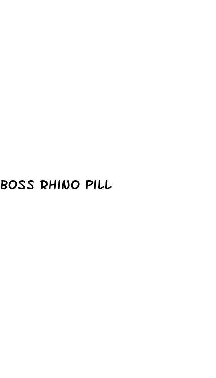 boss rhino pill