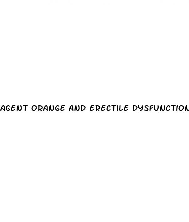 agent orange and erectile dysfunction