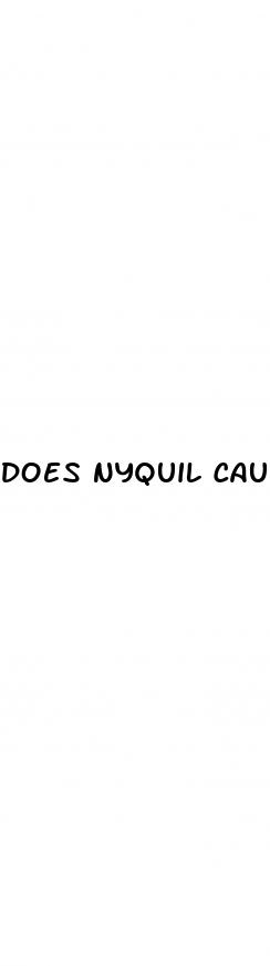 does nyquil cause erectile dysfunction