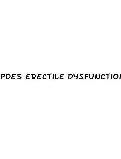 pde5 erectile dysfunction