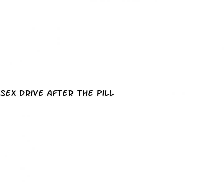 sex drive after the pill