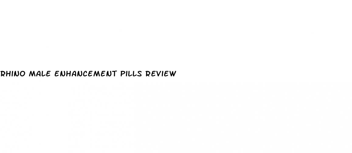 rhino male enhancement pills review