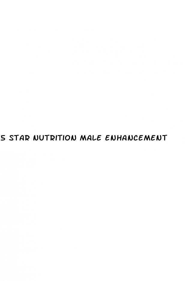 5 star nutrition male enhancement