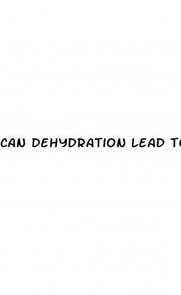 can dehydration lead to erectile dysfunction