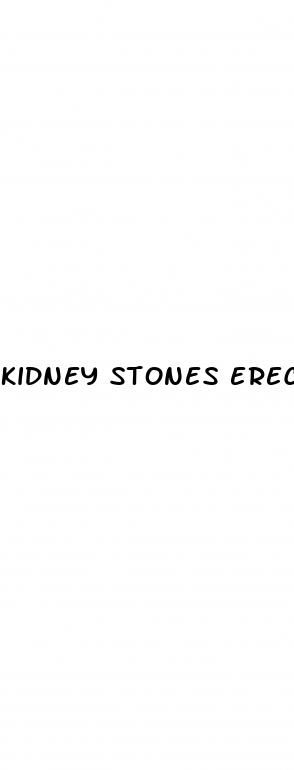 kidney stones erectile dysfunction