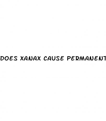 does xanax cause permanent erectile dysfunction