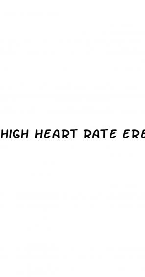 high heart rate erectile dysfunction