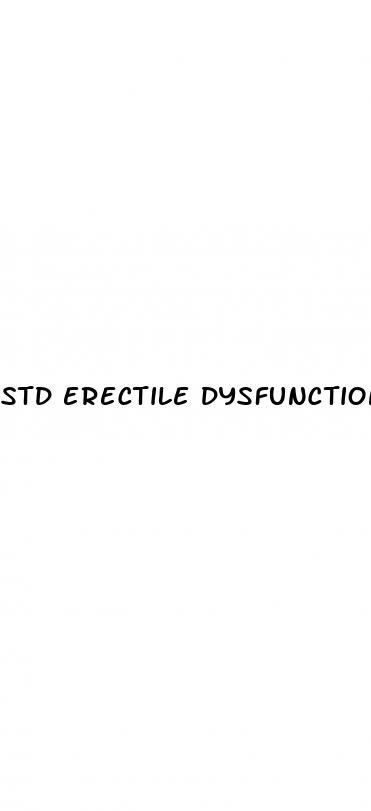 std erectile dysfunction