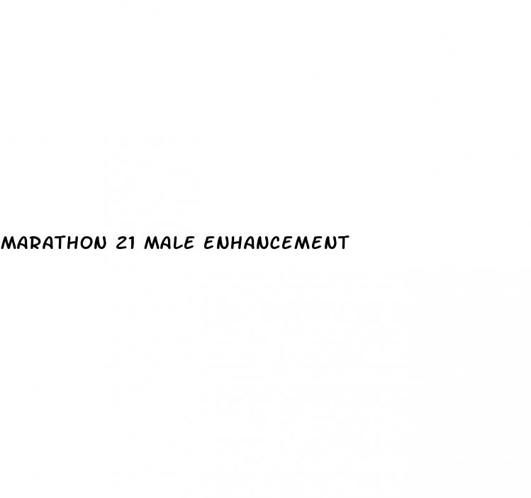 marathon 21 male enhancement