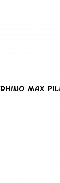 rhino max pills review