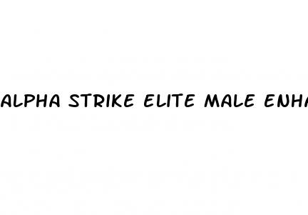 alpha strike elite male enhancement gnc