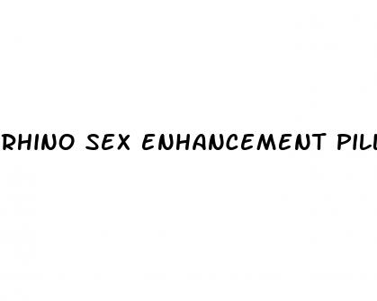 rhino sex enhancement pills