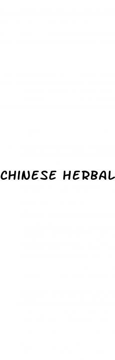 chinese herbal treatment for erectile dysfunction
