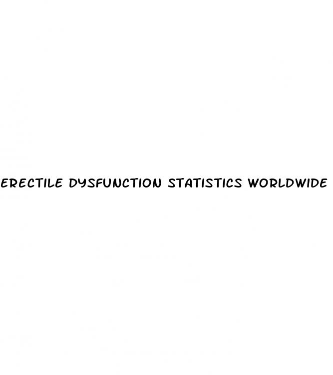 erectile dysfunction statistics worldwide