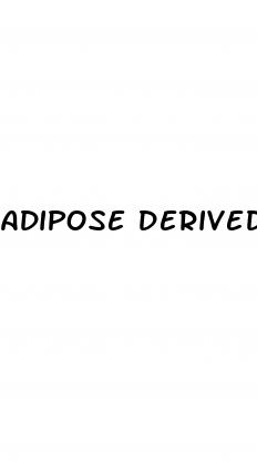 adipose derived stem cells erectile dysfunction