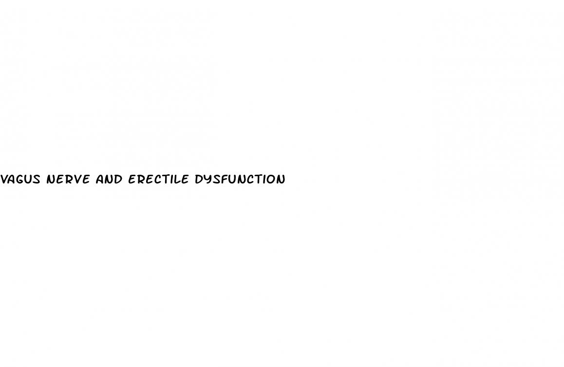 vagus nerve and erectile dysfunction