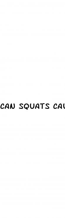 can squats cause erectile dysfunction