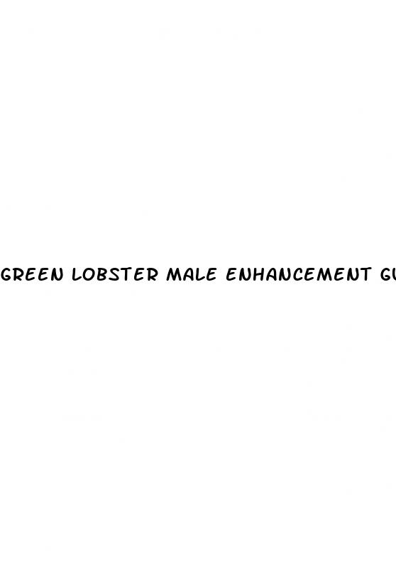 green lobster male enhancement gummies