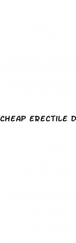 cheap erectile dysfunction treatment