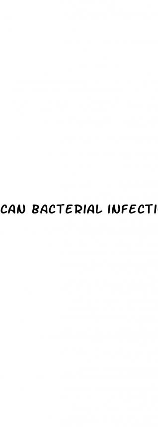 can bacterial infection cause erectile dysfunction