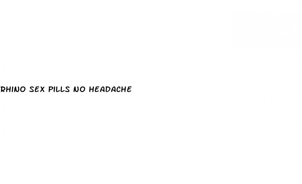 rhino sex pills no headache