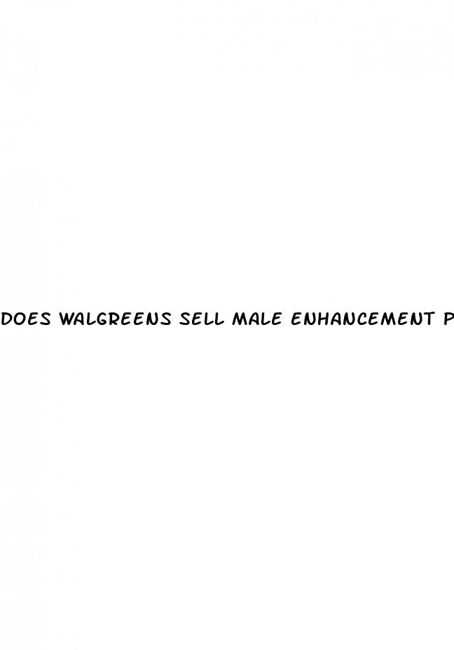 does walgreens sell male enhancement products