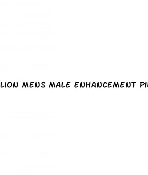 lion mens male enhancement pills