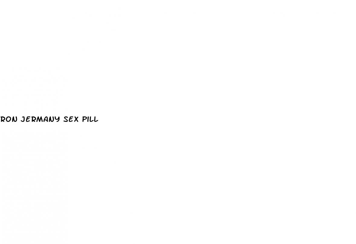 ron jermany sex pill