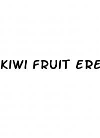 kiwi fruit erectile dysfunction