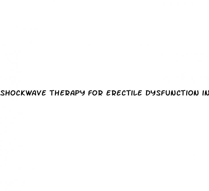 shockwave therapy for erectile dysfunction in eagle