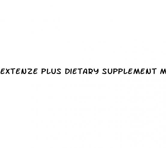 extenze plus dietary supplement male enhancement reviews