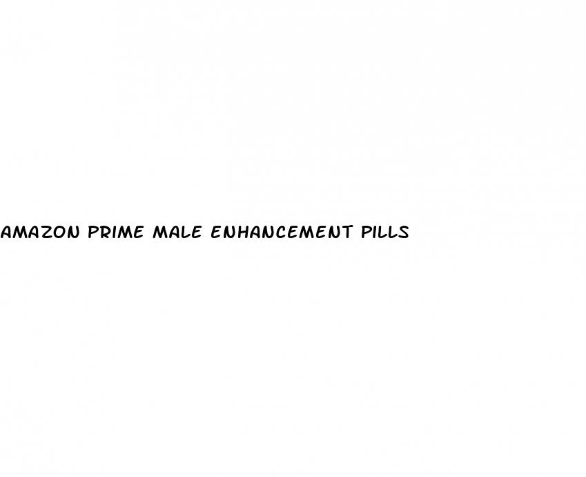 amazon prime male enhancement pills