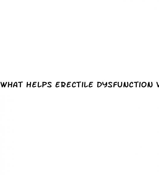 what helps erectile dysfunction vitamin